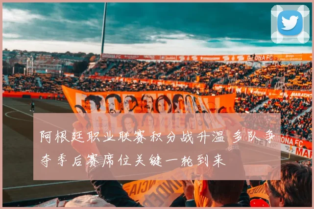阿根廷职业联赛积分战升温 多队争夺季后赛席位关键一轮到来